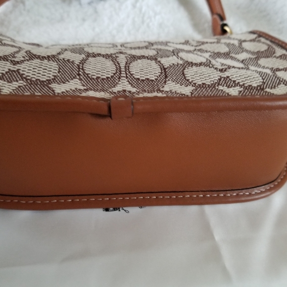 🎀NWT Authentic Disney X Coach Swinger Signature Textile Jacquard Mickey Mouse💖 - Picture 5 of 16